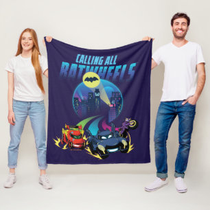 Calling all Batwheels™ Fleece Blanket