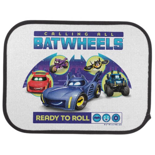 Calling all Batwheelsâ _ Ready to Roll Car Floor Mat
