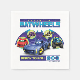 Calling all Batwheels™ - Ready to Roll Napkins