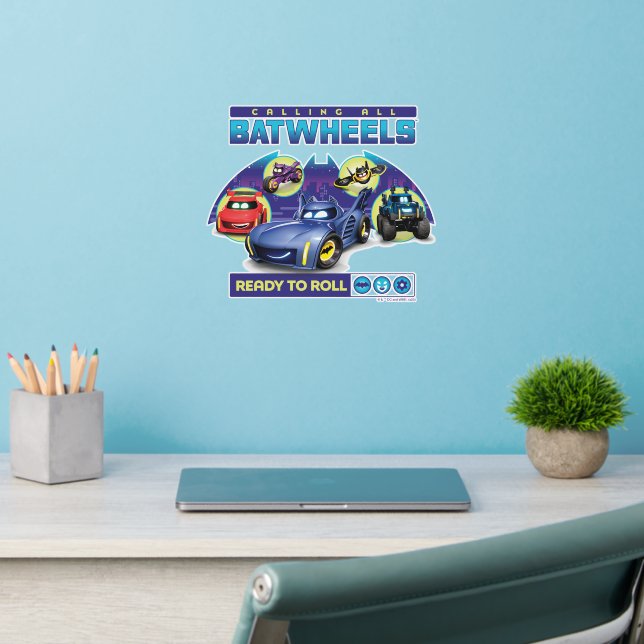 Calling all Batwheels™ - Ready to Roll Wall Decal (Home Office 2)