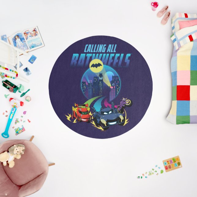 Calling all Batwheels™ Rug (Insitu (Babyroom))