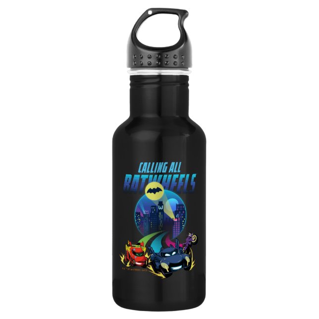 Calling all Batwheels™ Stainless Steel Water Bottle (Front)