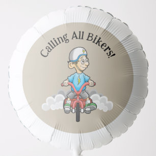 Calling All Bikers Balloon