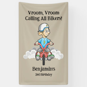 Calling All Bikers Banner