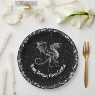 Calling All Dragons Birthday Paper Plates