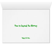 Calling All Green Parrot Cards (Inside Horizontal (Bottom))
