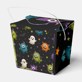 Calling All Little Monsters "takeout" favor box