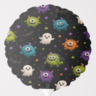 Calling All Monsters Helium Party Balloon