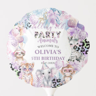 Calling All Party Animals Jungle Safari Birthday Balloon