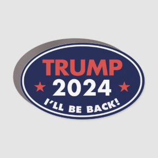 *CALLING ALL PATRIOTS* TRUMP 2024 Bumper Sticker Car Magnet