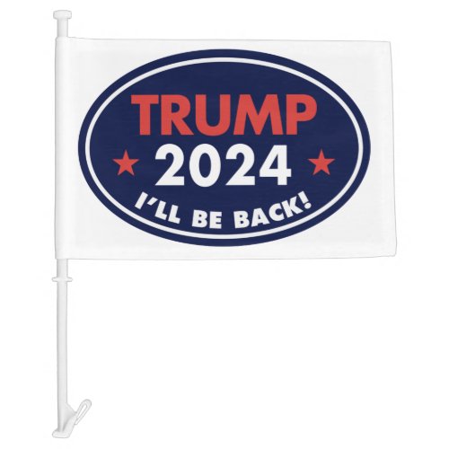 CALLING ALL PATRIOTS TRUMP 2024 Car Flag