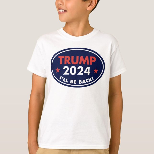 *CALLING ALL PATRIOTS* TRUMP 2024 Kid's Shirt (Front)