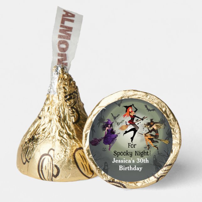 Calling All Witches Halloween Party 30Th Birthday Hershey®'s Kisses® (Front)