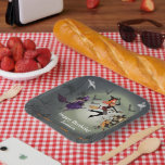 Calling All Witches Halloween Party 30Th Birthday Paper Plates<br><div class="desc">Calling All Witches Halloween Party 30Th Birthday. Your Halloween birthday Party only happens once a year, so let’s celebrate in style. this funny Halloween design is an excellent choice for you, Calling All Witches is a beautifully crafted whimsical Halloween Birthday Invitation in landscape form featuring 3 witches making a brew...</div>