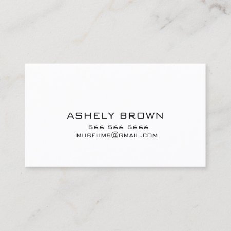 Calling Business Card