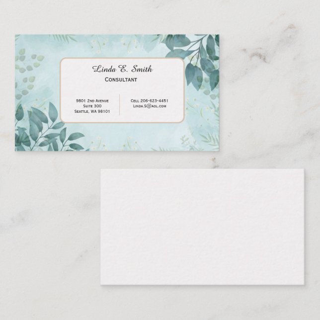  Calling Card (Front/Back)