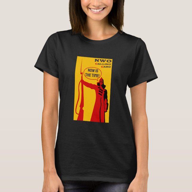 Calling Card (dark) T-Shirt (Front)