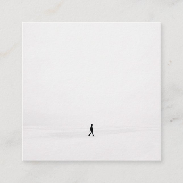 Calling card for photographer 6 Square Photo (Front)