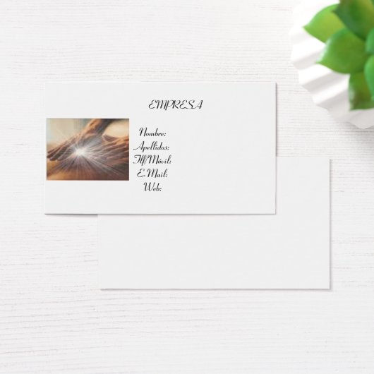 Calling card New Energies (Desk)