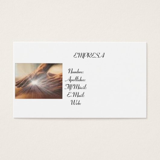 Calling card New Energies (Front)