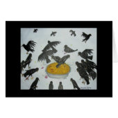 Calling Crow Card (Front Horizontal)