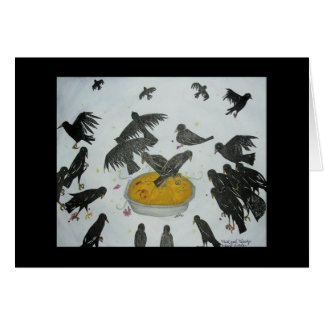 Calling Crow Card