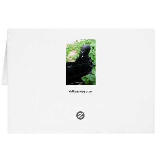 Calling Crow Card (Back Horizontal)