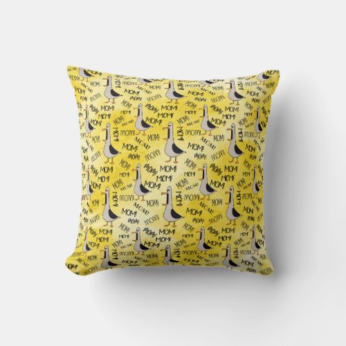 Calling Mom Throw Pillow 16x16