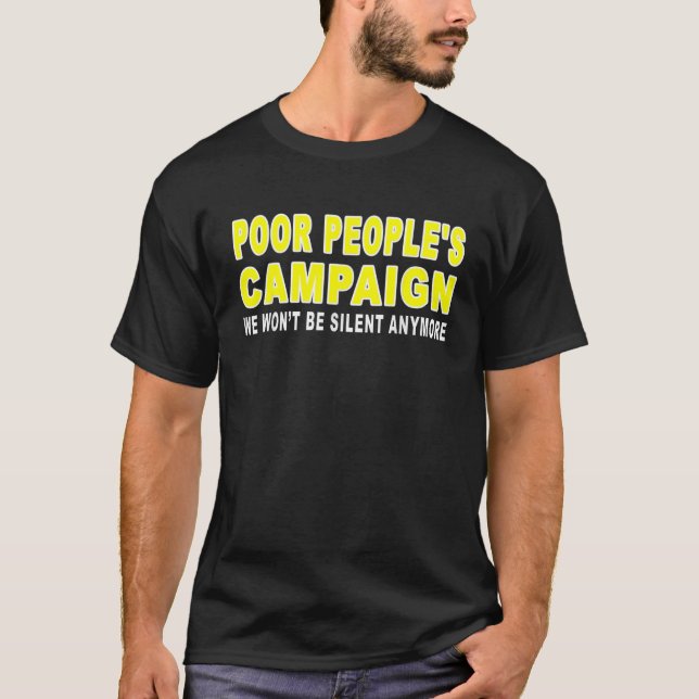 Calling On A Moral Revival Poor Peoples Campaign  T-Shirt (Front)