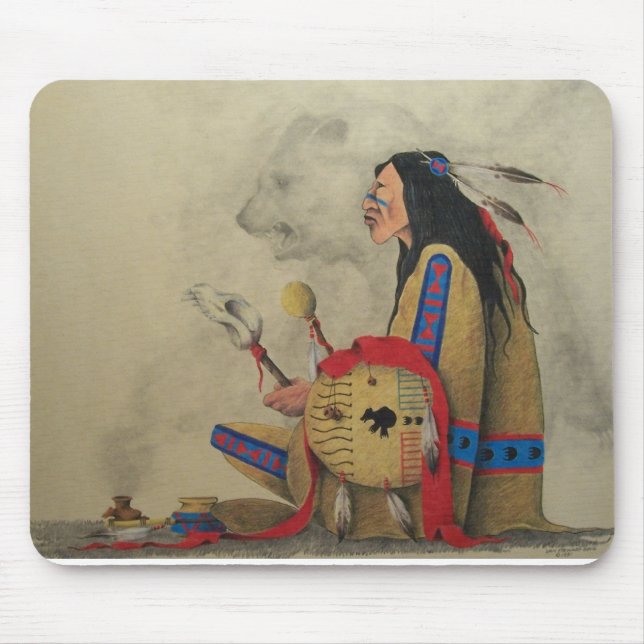 Calling The Spirits Mouse Pad (Front)