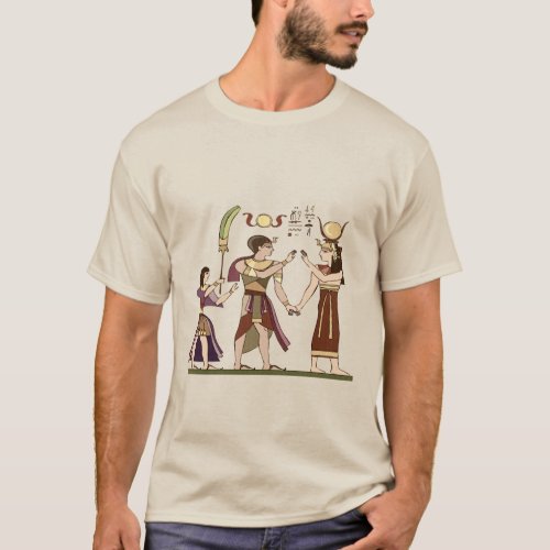 Calling to the Gods Egyptian Folk Art T_Shirt