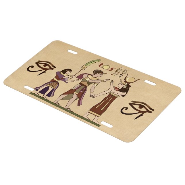 Calling to the Gods License Plate (Side)