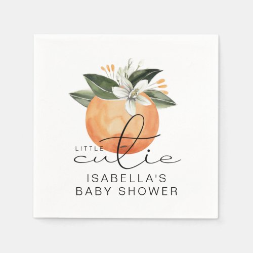 CALLIOPE Little Cutie Clementine Baby Shower