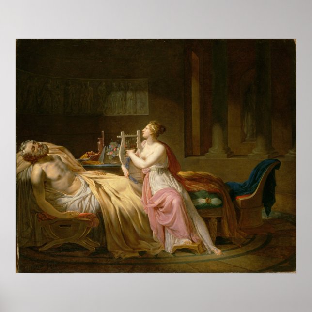 Calliope Mourn by Circle of David Poster (Front)