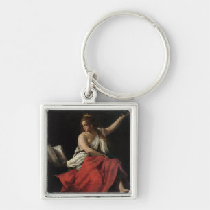 Calliope, Muse of Epic Poetry Keychain