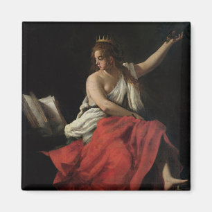 Calliope, Muse of Epic Poetry Magnet