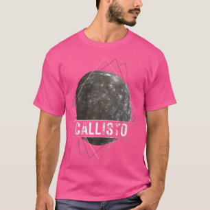 Callisto Jupiter Moon Solar System Space Astronomy T-Shirt