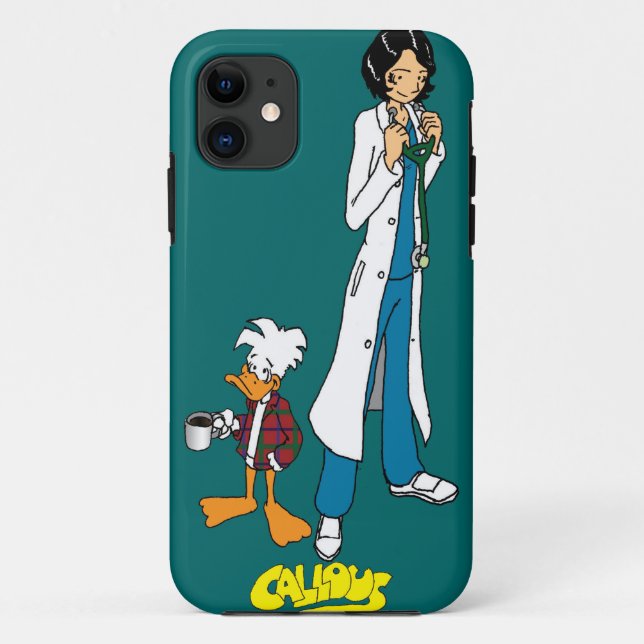 Callous Comics iPhone Case with Rianne and Cal (Back)