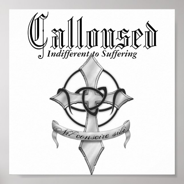 Calloused mma poster (Front)