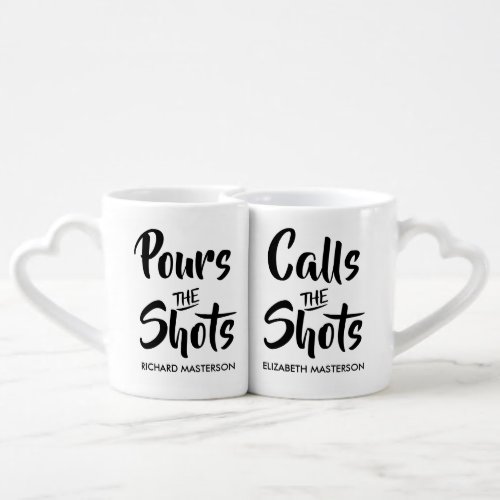Calls the Shots Coffee Mug Set