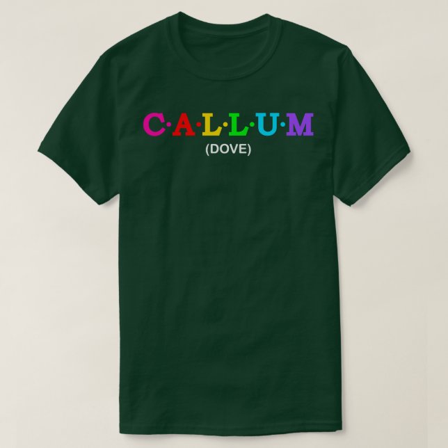 Callum Dove T-Shirt (Design Front)