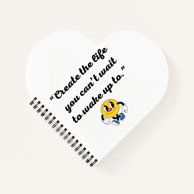 Calm Abstract Spiral Notebook (Front)