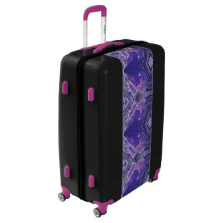 Calm Acrylic Pour Inspired Luggage