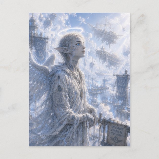 Calm / Angel / Cloud Harbor Postcard (Front)