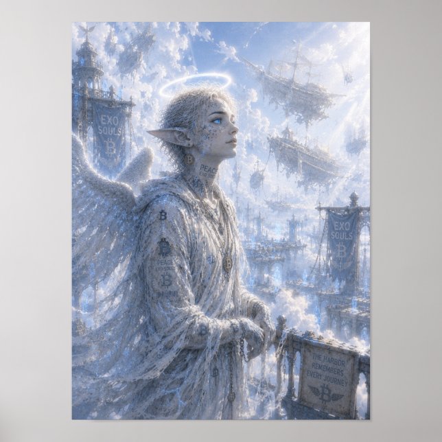 Calm / Angel / Cloud Harbor Poster (Front)