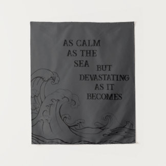 Calm as the Sea Tapestry 