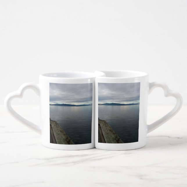 Calm Bay View Coffee Mug Set (Front Nesting)