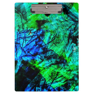Calm blue abstract clipboard,Peaceful blue color Clipboard