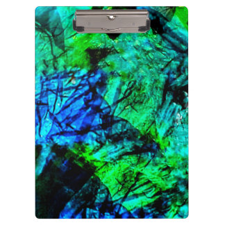 Calm blue abstract clipboard,Peaceful blue color Clipboard