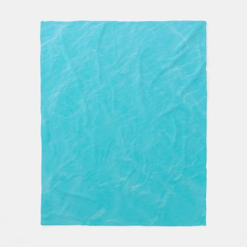 calm blue ocean waves fleece blanket